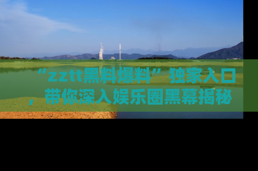 “zztt黑料爆料”独家入口，带你深入娱乐圈黑幕揭秘