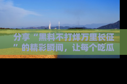 分享“黑料不打烊万里长征”的精彩瞬间，让每个吃瓜人都乐在其中！