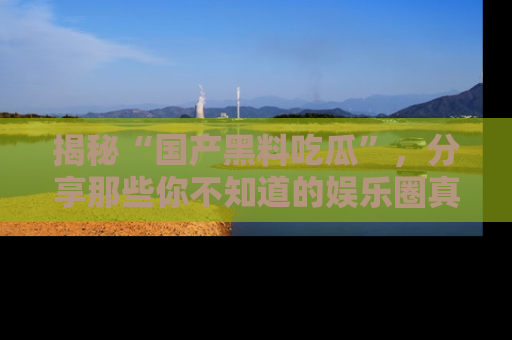 揭秘“国产黑料吃瓜”，分享那些你不知道的娱乐圈真实内幕！