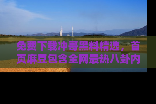 免费下载冲哥黑料精选，首页麻豆包含全网最热八卦内容